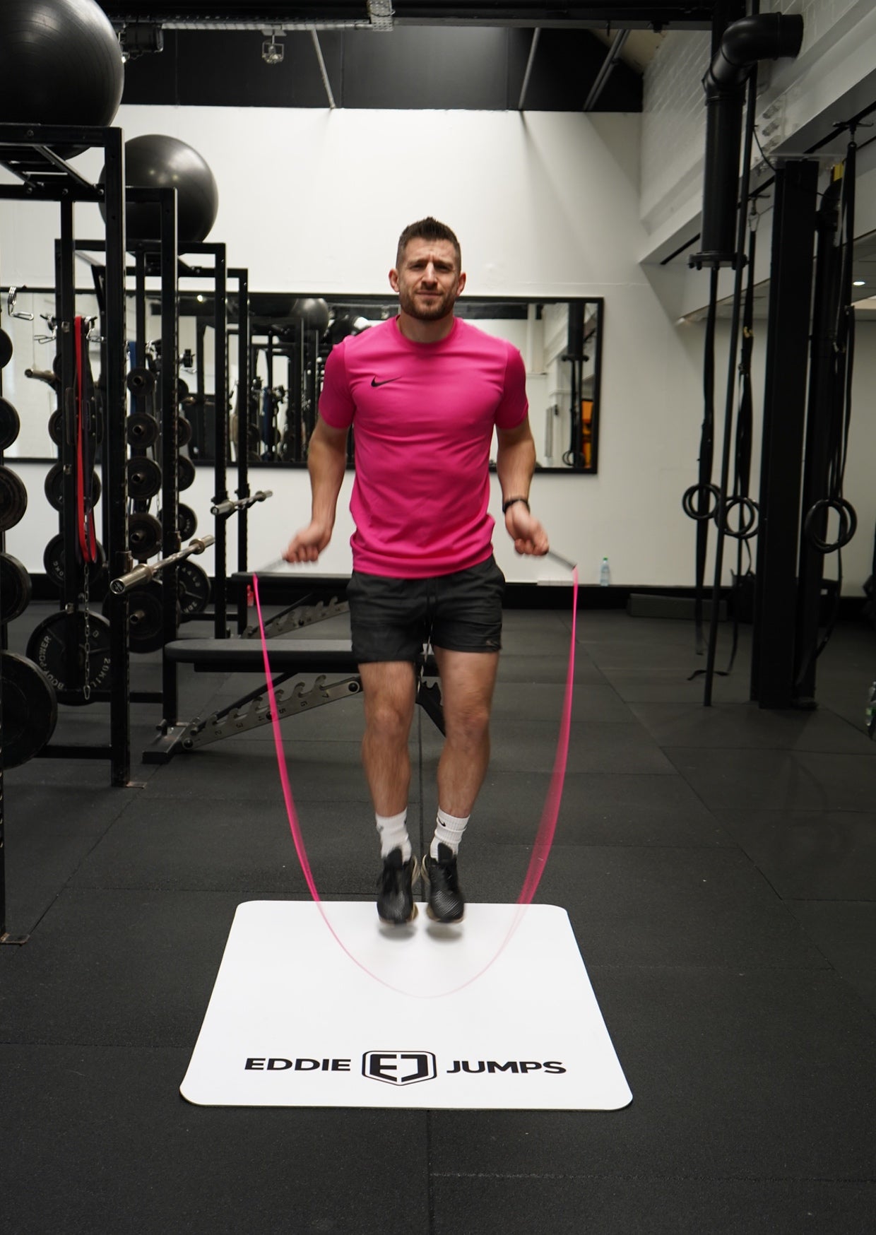 EJ NEON PINK PVC SPEED JUMP ROPE
