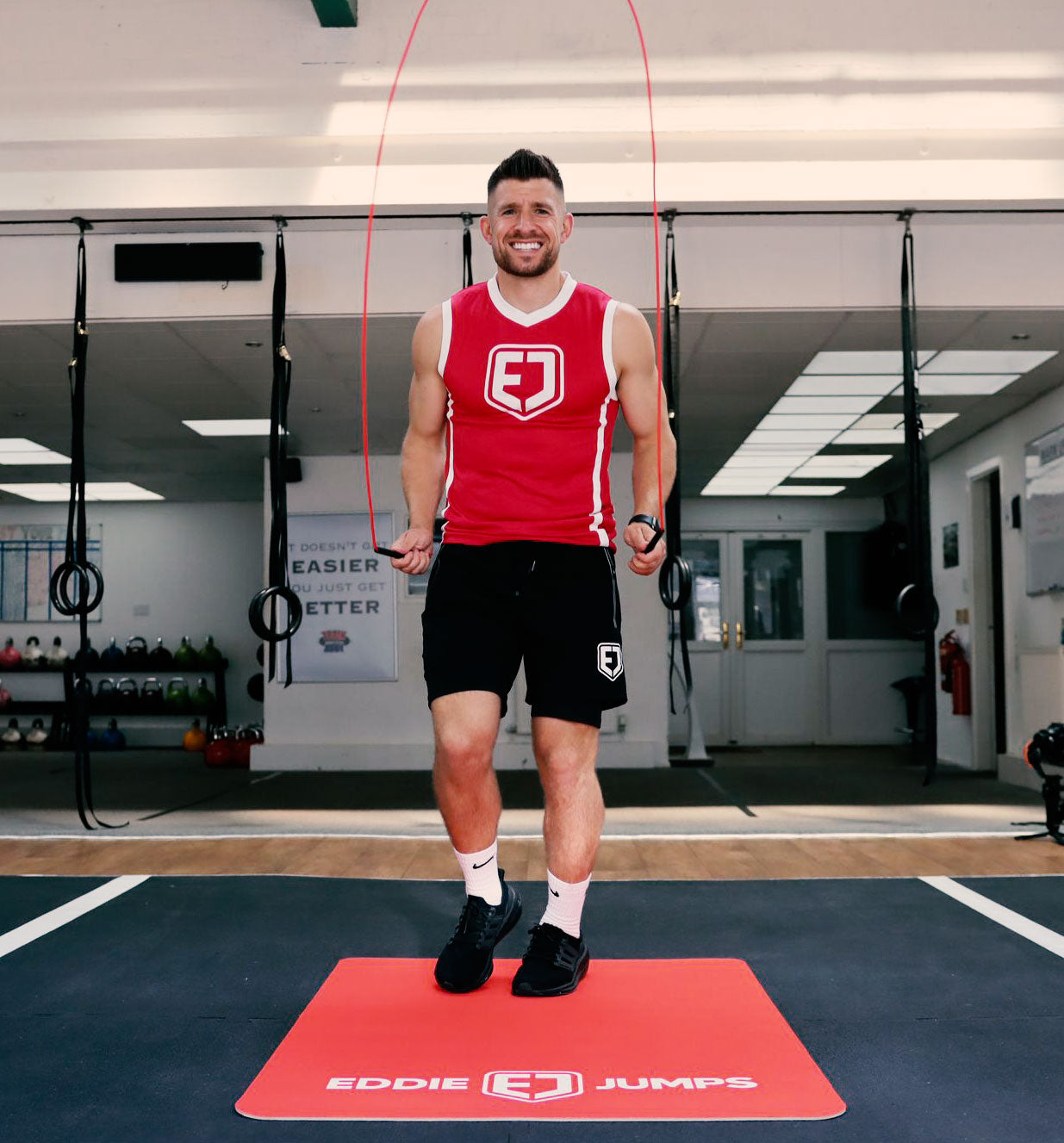 EDDIE JUMPS BEGINNER'S FOOTWORK & FITNESS PROGRAMME