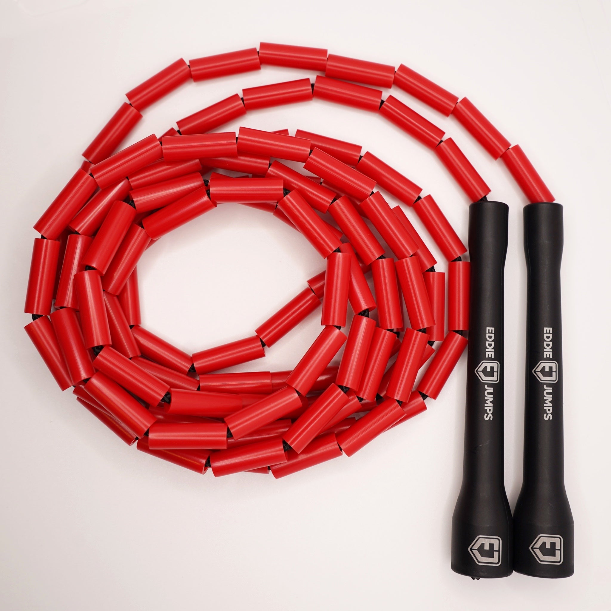 EJ FIRE RED BEADED JUMP ROPE