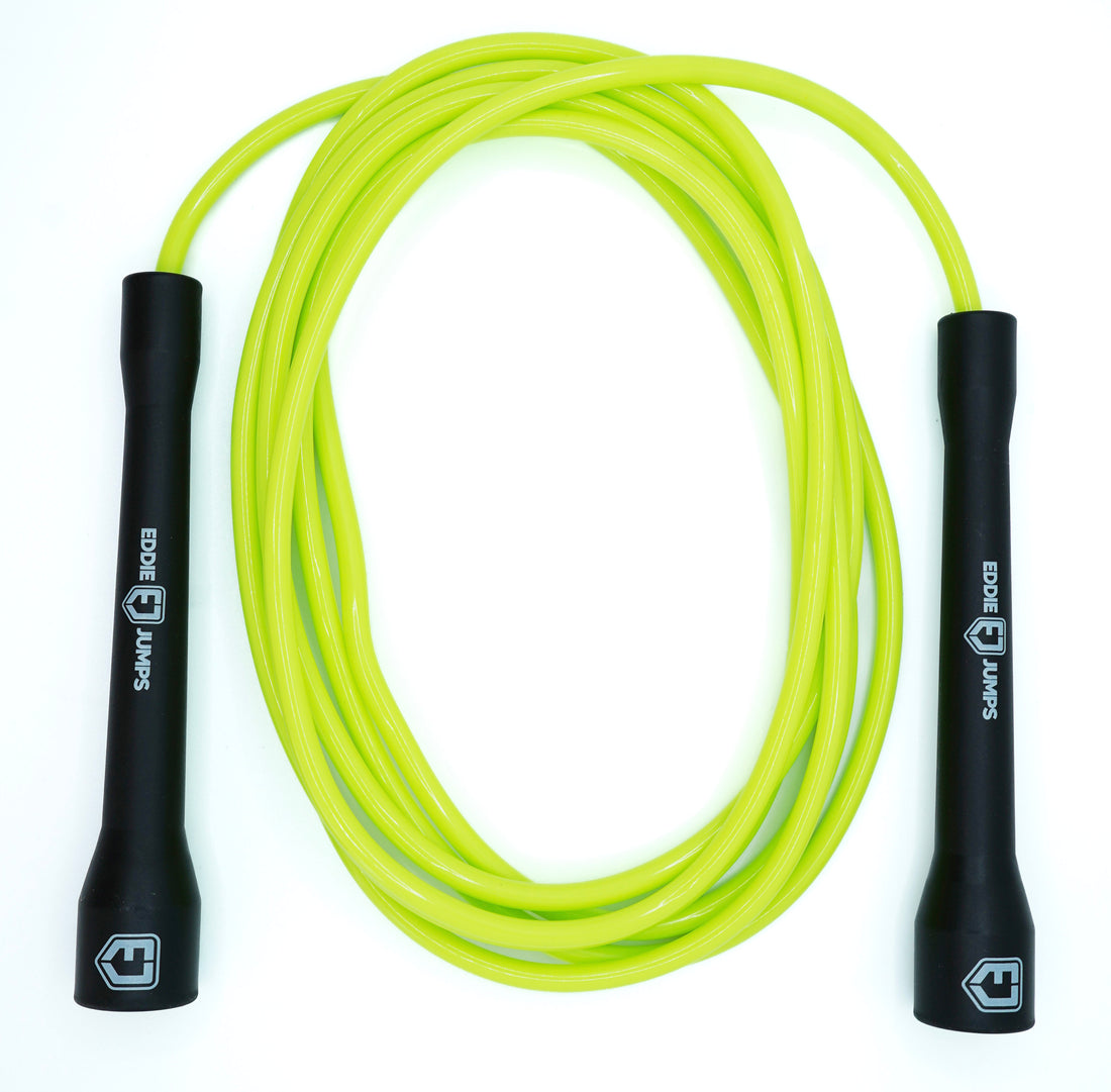 EJ VOLT GREEN PVC SPEED JUMP ROPE – Eddie Jumps