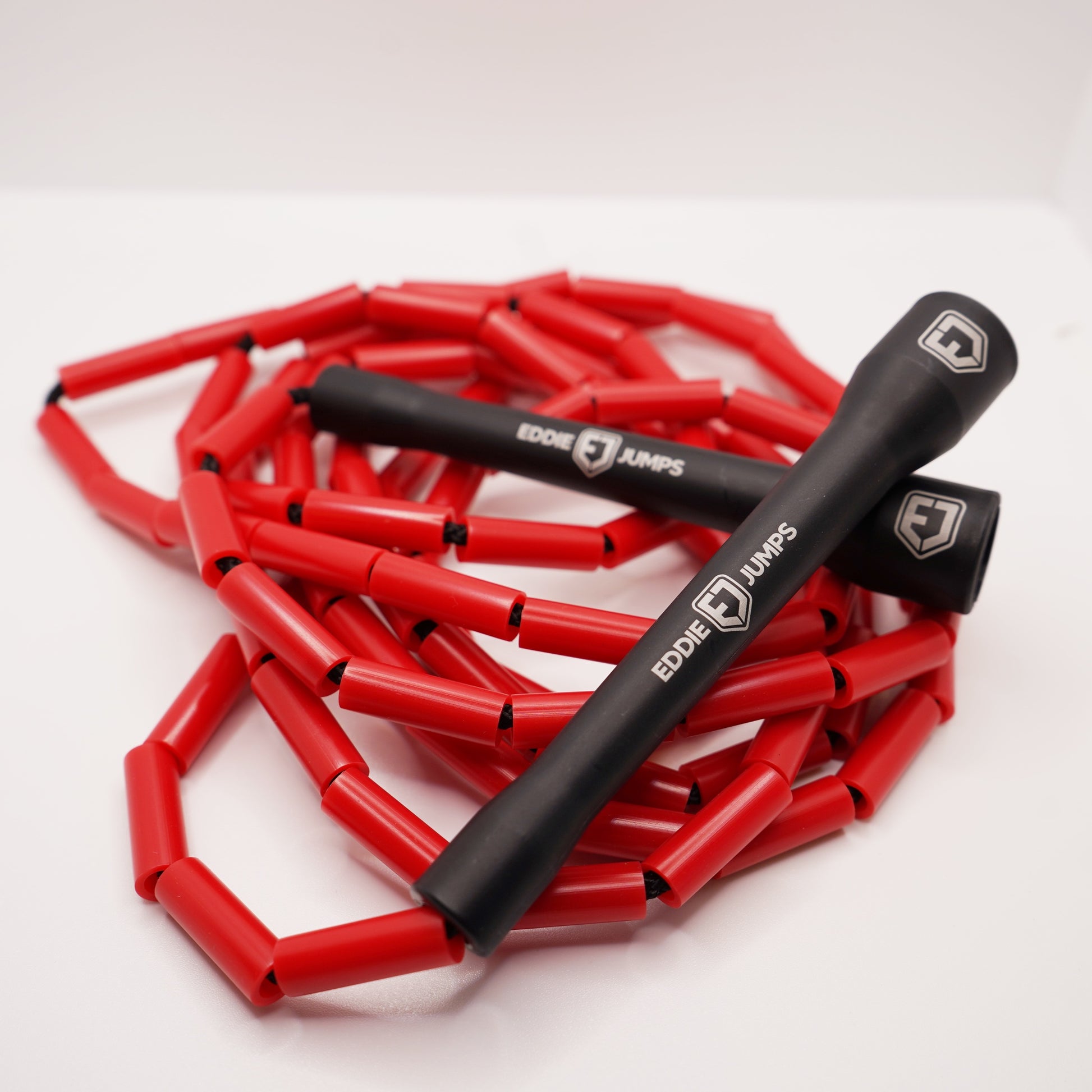 EJ FIRE RED BEADED JUMP ROPE