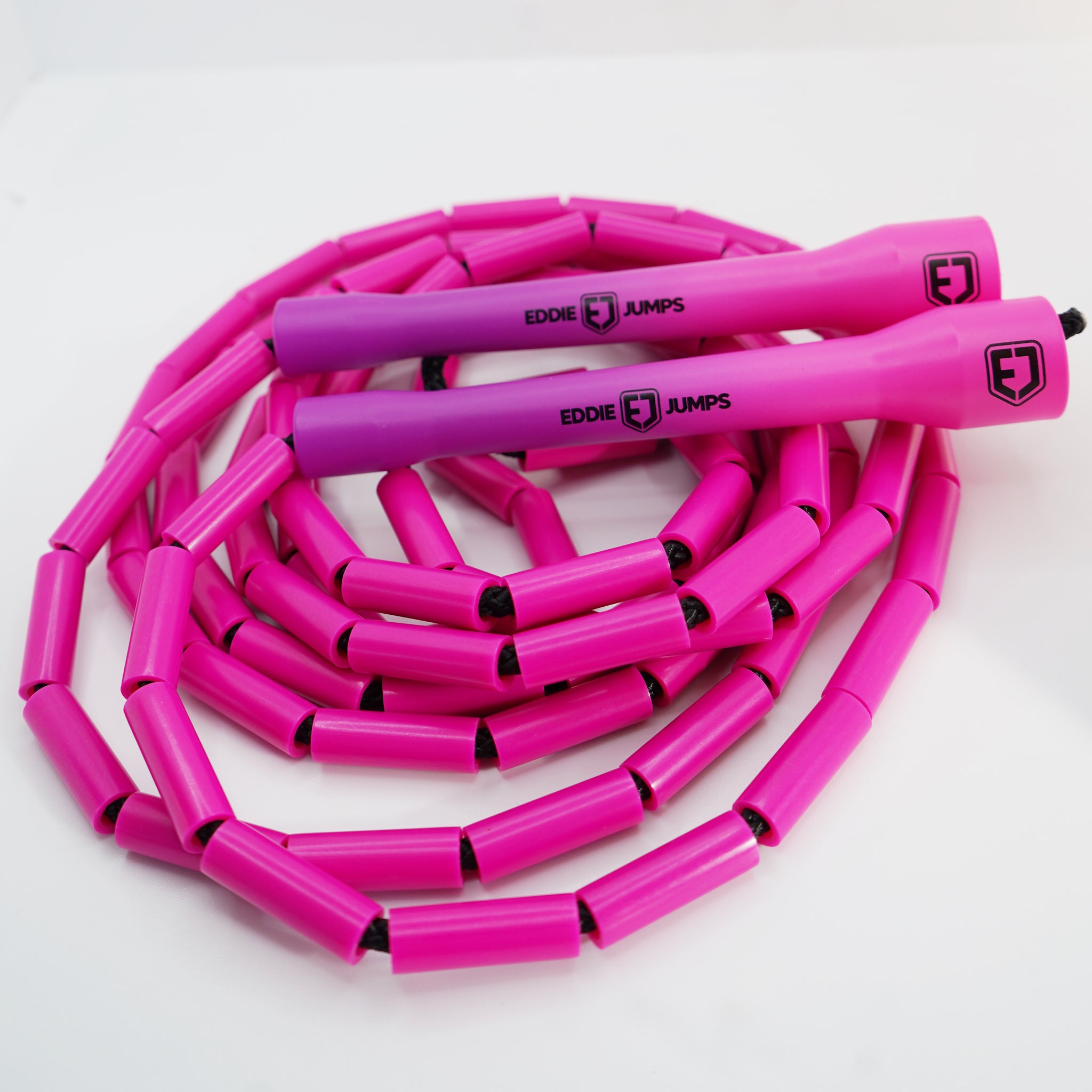 EJ HOT PINK BEADED JUMP ROPE