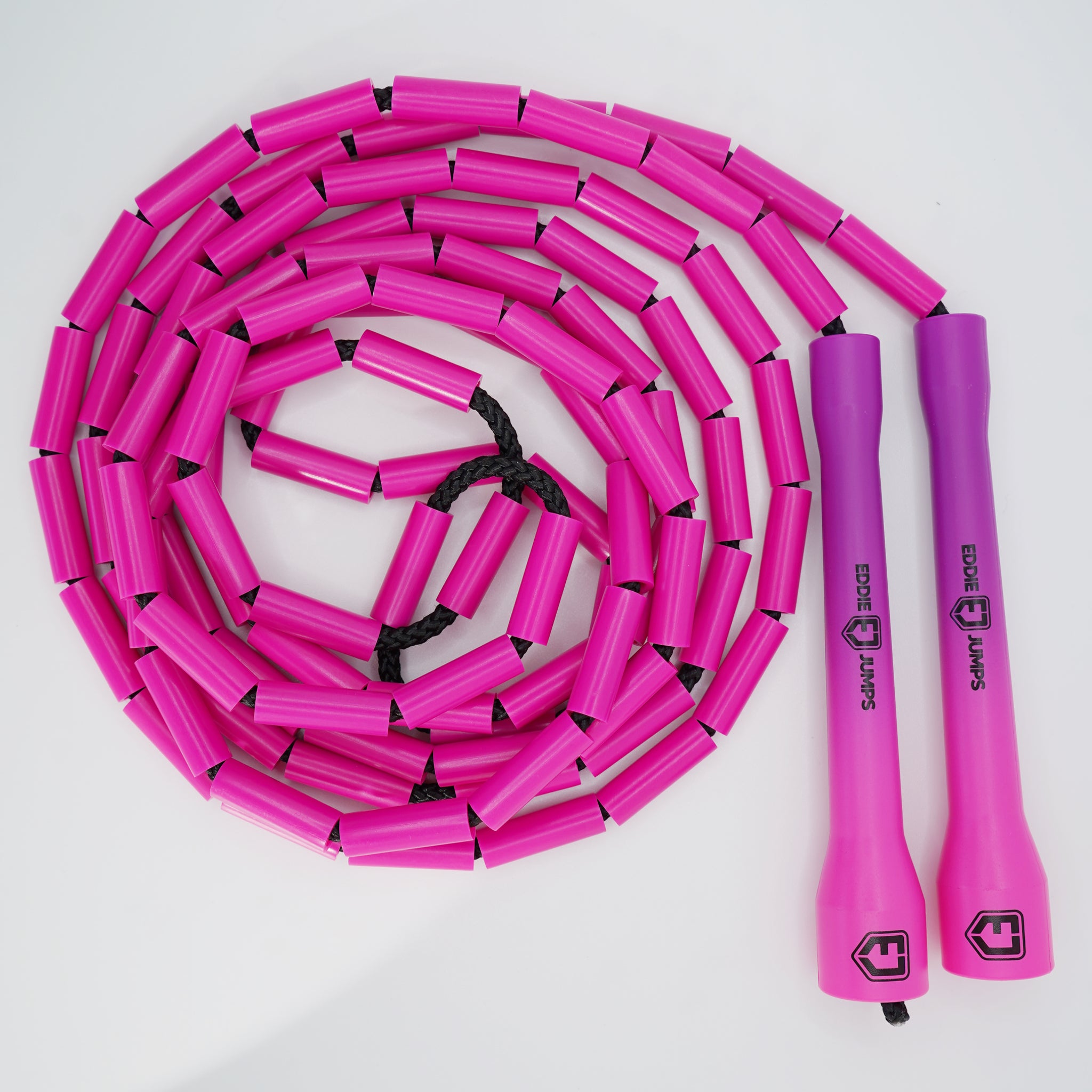 EJ HOT PINK BEADED JUMP ROPE