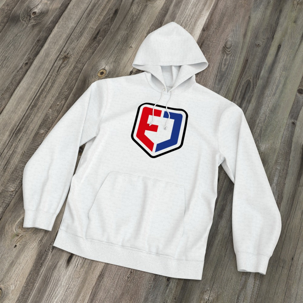 EDDIE JUMPS PURE WHITE CLASSIC HOODIE