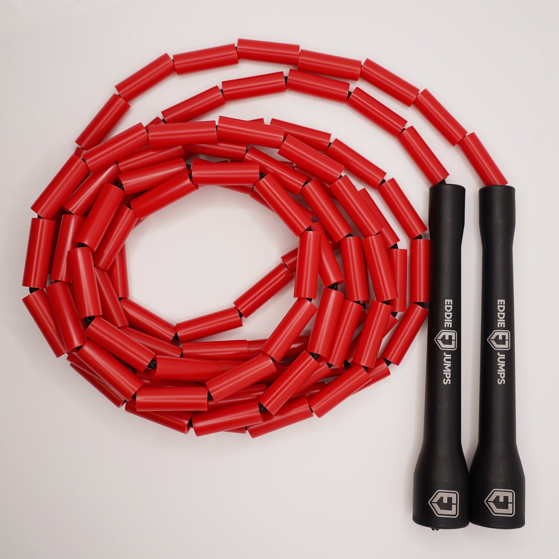 EJ FIRE RED BEADED JUMP ROPE